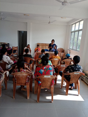 Establishment of children's clubs and a parent-child awareness program in Matthegoda....